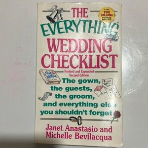 The everything wedding checklist